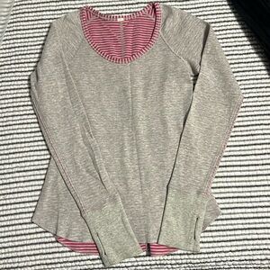 Lululemon reversible long sleeve